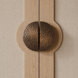 Handcrafted Solid Brass Round Cabinet <b>Knob</b> White <b>Black</b> Stone Inlay Gold Finish Drawer Pull Wardrobe Door Furniture Hardware - Product Image 6