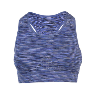 Sujetador Deportivo con Cuello en V Personalizado para Mujer al por Mayor, Ropa Deportiva de Nailon y Elastano de Alta Calidad, Transpirable, Cómoda y de Secado Rápido - Product Image 1