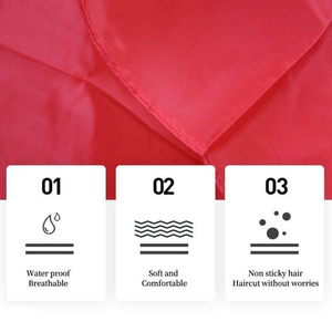 Nouvelle Arrivée 2026 : Cape de Barbier Professionnelle pour Salon, Tissu Imperméable, Vente en Gros, Logo Personnalisé - Product Image 3