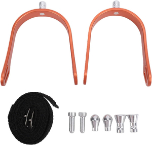 Espuelas de Alta Calidad para Caballos con Pernos Reemplazables |   Estribos Ecuestres Ingleses de Aleación de Aluminio y Acero Inoxidable, Cómodos y Duraderos - Product Image 4