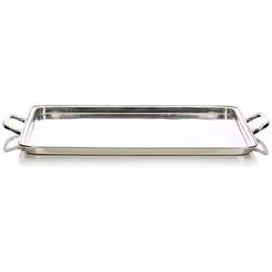 Bandeja de Servicio de Metal Ecológica Hecha a Mano, Tamaño y Forma Personalizables, Diseño Moderno y Lujoso para Hoteles y Restaurantes - Product Image 1