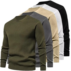 Pull décontracté pour homme de haute qualité, coupe ample, grande taille, en polyester/coton, séchage rapide, doublure en laine, anti-boulochage – Collection Automne – Offre Spéciale - Product Image 6