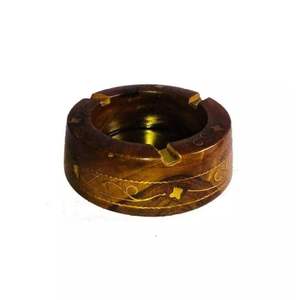 Cenicero de Madera Premium para Cigarros y Cigarrillos para Uso en Mesa de Hogar y Oficina - Product Image 2