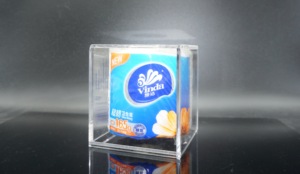 2025 New Different Stylish Hot Selling Dryer Sheet Holder Rectangle Clear Tissue <b>Box</b> Holder <b>Acrylic</b> Tissue <b>Box</b> Cover - Product Image 6