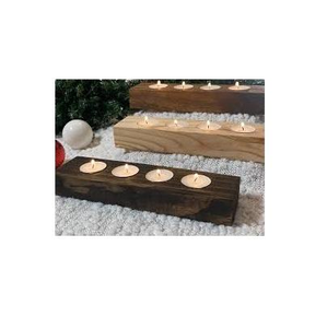 Produit artisanal, porte-bougie en bois, best-seller pour la décoration de la maison, design moderne, porte-bougie en bois extra large, vente exceptionnelle - Product Image 3