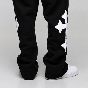 Pantalon de jogging personnalisé pour homme, imprimé sérigraphié, streetwear à manches longues, vêtements décontractés OEM, design personnalisé, bas de tenue - Product Image 5