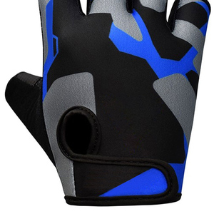 Gym Gloves Heavy Duty Leather with Strong Wrist Wrap Support Breathable Mesh Non <b>Slip</b> for Safe Effective Bodybuilding Workouts - Product Image 5