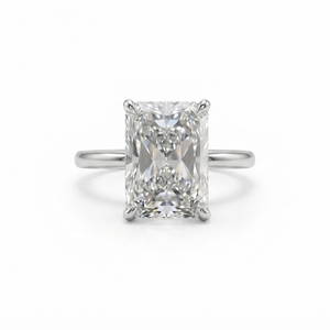 Anillo de Diamantes de Platino de Lujo para Mujer, Joyería de Compromiso Contemporánea Diseñada para Bodas, Aniversarios y Regalos - Product Image 1