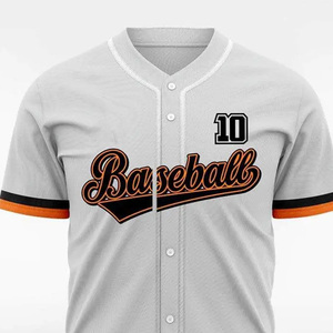Maillot de baseball pour homme, dernier design, fabriqué au Pakistan, prix bas, couleur unie, taille personnalisée, sublimation, pour adultes. - Product Image 3