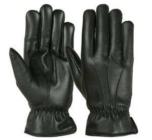 Factory Custom Classic Lamb Skin Unisex Pure Leather <b>Touch</b> <b>Screen</b> Thermal <b>Gloves</b> for Winter Daily Casual Party Travel - Product Image 2