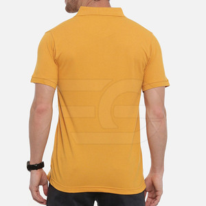 Polo en coton pour homme, manches courtes, style décontracté, été, uni, confortable, fabrication OEM, polo tendance pour homme - Product Image 3