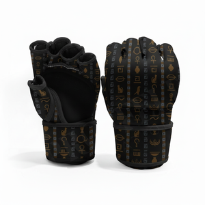 Guantes de MMA sin Dedos para Sparring, con Diseño Personalizado, para Entrenamiento de Artes Marciales, Transpirables, con Soporte para Muñeca, OEM - Product Image 3