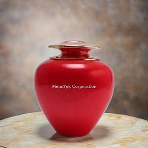 โกศศพโลหะโกศสำหรับผู้ใหญ่โกศสีทองแดงโกศ - Product Image 4