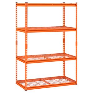 Scaffalatura Industriale in Metallo a 4 Ripiani, Capacità 1134 kg, 51 cm Profondità x 102 cm Larghezza x 152 cm Altezza, Regolabile per Garage - Product Image 2