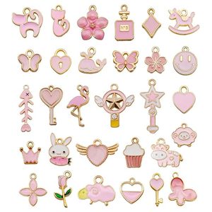 Charms Bracelet <b>Making</b> Key Chains>Metal Key Chains Gold Plated Moon Pendant DIY Necklace <b>Jewellery</b> <b>Making</b> <b>Kit</b> Crafting 60 Pcs - Product Image 5