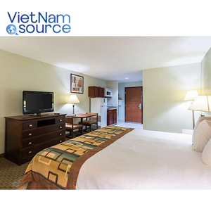 Juegos de muebles de dormitorio de hotel suburbano de madera de lujo de alta calidad | Camas duraderas, mesita de noche elegante y armario | Pedidos a granel - Product Image 2