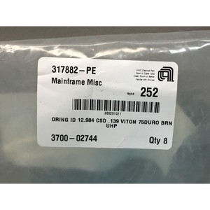 Lote de 8 AMAT 3700-02744 Oring ID 12.984 CSD .139 - Equipo y Piezas de Semiconductores de Confianza de Marca Global Legacy - Product Image 4