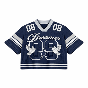 Custom Oversized Mesh Football Jersey High Quality Sublimated Anti-Bacterial Breathable Retro <b>Soccer</b> Shirt OEM Wholesale - Product Image 3
