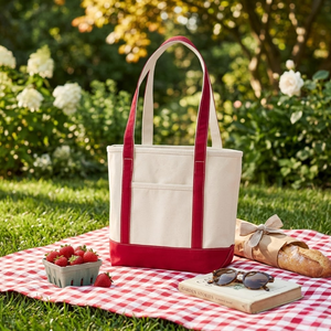 Bolsas de Tela Ecológicas de Algodón, Fabricadas en India, Duraderas, Reutilizables, para Compras, con Impresión Personalizada, al por Mayor - Product Image 1