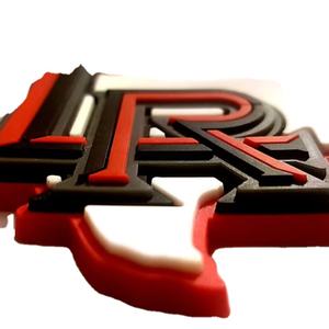 Casque de baseball personnalisé pare-chocs 3M base adhésive casque de balle 2D 3D avec double bande logos des équipes de baseball - Product Image 1