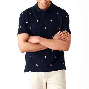 Camisa Casual para Hombre con Logotipo y Etiqueta Personalizados, Tela Piqué Transpirable, Diseño Sólido, Talla Personalizada - Product Image 1