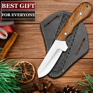 Cuchillos Vaqueros Industriales OEM Baratos con Funda de Cuero - Cuchillo Cortador de Toro de Acero Hecho a Mano de 8 Pulgadas - Product Image 6