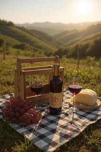 Wooden Wine Bottle And Glass Holder Rack Perfect For Dining <b>Table</b> And Romantic Dinner Party Display Wholesale From India - Product Image 4