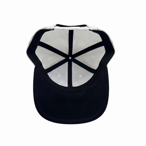 Gorra de béisbol estructurada de malla con logo personalizado en dos tonos, bordado/impresión, de algodón, visera curva, para adulto, apta para las cuatro estaciones, venta al por mayor - Product Image 4