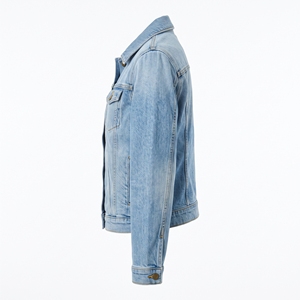 Women's Summer Woven <b>Lightweight</b> Long <b>Denim</b> <b>Jacket</b> Classic Casual Eco-Friendly OEM ODM Wholesale Factory Custom Wash Low MOQ - Product Image 5