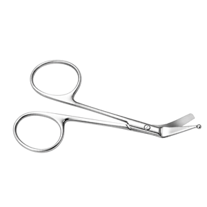 Tijeras Quirúrgicas para Ostomía, Manuales, Rectas, de 5 Pulgadas, Instrumento de Precisión para Recortar la Ostomía de Forma Controlada, Cuidado de Heridas, Uso Clínico - Product Image 5