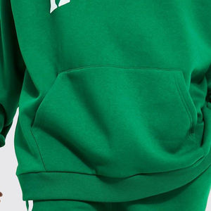 Sweat-shirts à capuche en molleton imperméable 100 % coton de haute qualité pour hommes, imprimés, style décontracté hiver, nouveau modèle, 2 pièces, teint uni - Product Image 5