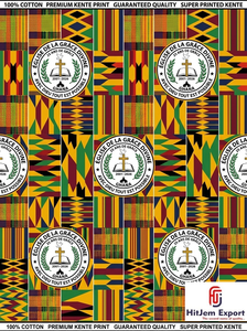 Fabricante de Tela Kente Africana Personalizada para Iglesias, Proveedor de Uniformes para Conveniones Religiosas con Estampado de Cera - Product Image 2