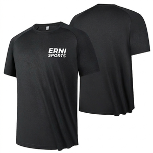 Camiseta Deportiva de Alta Calidad para Hombre, Estampada, de Secado Rápido, Transpirable, Ligera, de Poliéster/Algodón, para Correr, Gimnasio, Fitness - Product Image 1