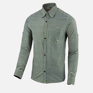 Chemise décontractée bavaroise grise pour homme, idéale pour l'Oktoberfest, en coton respirant à manches longues, anti-boulochage, du S au 4XL - Product Image 1