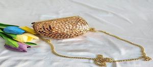 Bolsos de mano de noche para mujer, de nácar, metalizados, con mosaico y kundan, estilo indio, multicolor, de India, de F.S. International. - Product Image 2