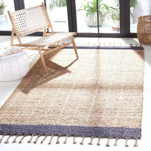 Alfombra de yute de textura natural y orgánica con materiales ecológicos para una adición elegante y duradera a cualquier decoración del hogar. - Product Image 5