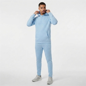 Survêtements à capuche personnalisés de haute qualité pour hommes, coupe régulière, couleur unie, vêtements de sport décontractés, séchage rapide, 100% coton, adultes, garçons - Product Image 4