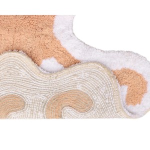 Tapis de bain tissé à la main 100% coton, design moderne et doux, personnalisable, pour usage domestique - Product Image 6