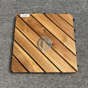 Tarima de Madera de Acacia Vietnamita para Exteriores, Encastrable, Impermeable, Antideslizante, Ecológica, Sin Mantenimiento, Diseño Contemporáneo para Patio - Product Image 5