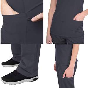 Ensemble de blouses médicales personnalisées avec logo pour médecins et infirmières, uniforme chirurgical d'hôpital, pantalon de jogging et haut, haute qualité, unisexe, vente en gros - Product Image 3
