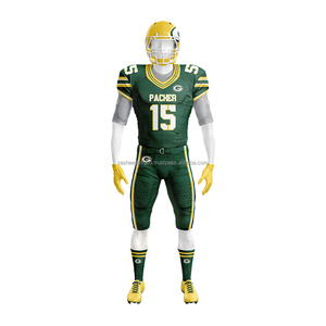 Fashion American Football Uniform 2025 New Style Sublimation Printing Team Set Factory Direct Custom Logo Designs - Product Image 5
