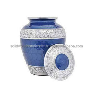 Urnas Decorativas de Latón para Adultos, Urnas Hechas a Mano para Hombres y Mujeres, Urnas Funerarias - Product Image 1