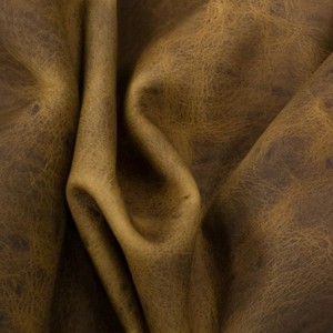 Genuine Light Brown Pull Up Cowhide Leather Hide Full Grain Supply for Rustic Handbags Wallets Purses Shoes Leatherwork - Product Image 4