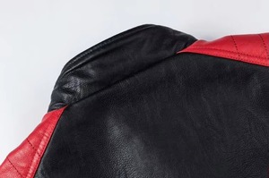 European Size Short <b>Leather</b> <b>Jacket</b> Slim Fit Thin <b>Leather</b> <b>Jacket</b> Motorcycle Wear Casual Large Size - Product Image 5