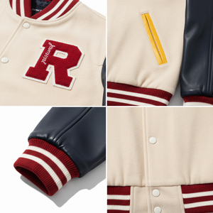 Premium New Style chenille <b>work</b> Varsity <b>Jacket</b> - Classic Collegiate Letterman Bomber Low MOQ - Product Image 2