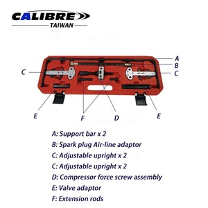 TAIWAN CALIBRE Universal Engine SOHC &amp; <strong>DOHC</strong> Deluxe Valve Spring Compressor <strong>Kit</strong>, Valve Spring Removal Tool - Product Image 4