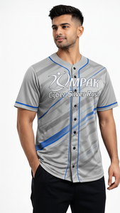 Maillot de baseball de haute qualité avec design par sublimation, adapté aux équipes, clubs et marques - Product Image 3
