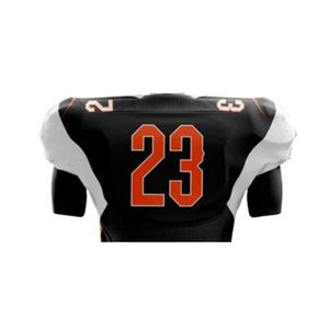 Uniforme de football américain personnalisé de haute qualité, respirant, avec logo imprimé, 100% polyester, vente en gros, vêtements d'équipe sportive, taille plus - Product Image 5