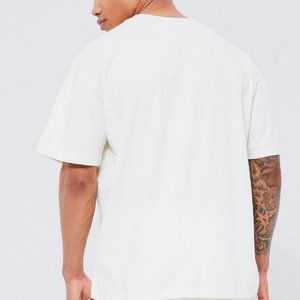 Nouveauté : Ensemble 2 pièces de t-shirts à manches courtes pour hommes 100 % coton, couleur unie, avec logo et couleur personnalisés, séchage rapide, idéal pour l'été et les loisirs. - Product Image 4