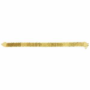 Pulsera de Eslabones Múltiples de Latón Chapado en Oro de 14K, 18K, 24K al por Mayor con Cierre de Gancho en S para Joyería de Moda Masculina - Product Image 3